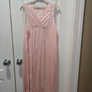 Vintage Shadowline Mid-Length Gown